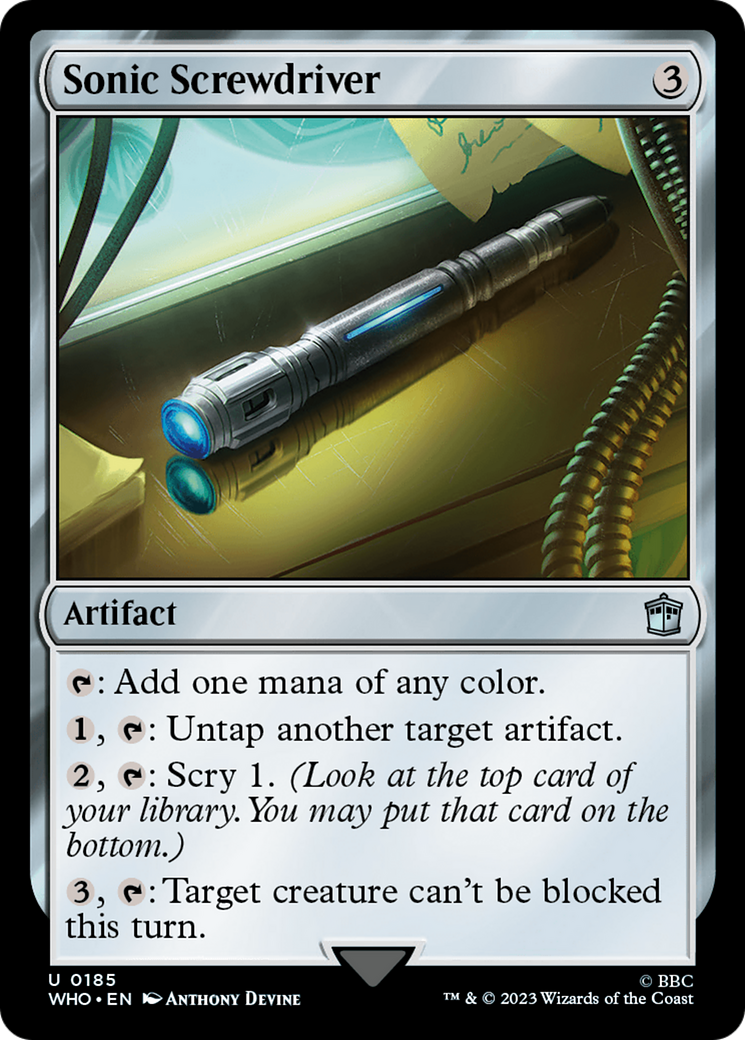 Sonic Screwdriver (WHO-185) [Doctor Who] Foil
