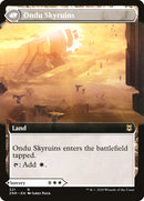 Ondu Inversion // Ondu Skyruins (ZNR-321) [Zendikar Rising]: (Extended Art) Foil