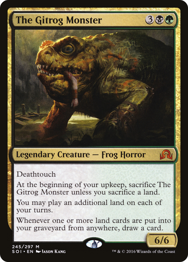The Gitrog Monster (SOI-245) [Shadows over Innistrad]