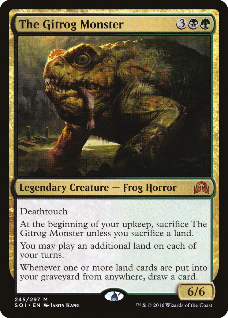 The Gitrog Monster (SOI-245) [Shadows over Innistrad]
