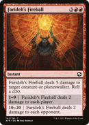 Farideh's Fireball (AFR-142) [Adventures in the Forgotten Realms] Foil