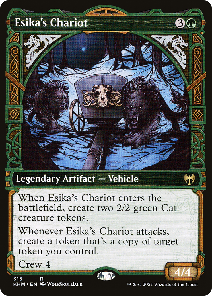 Esika's Chariot (Showcase) (KHM-315) [Kaldheim]