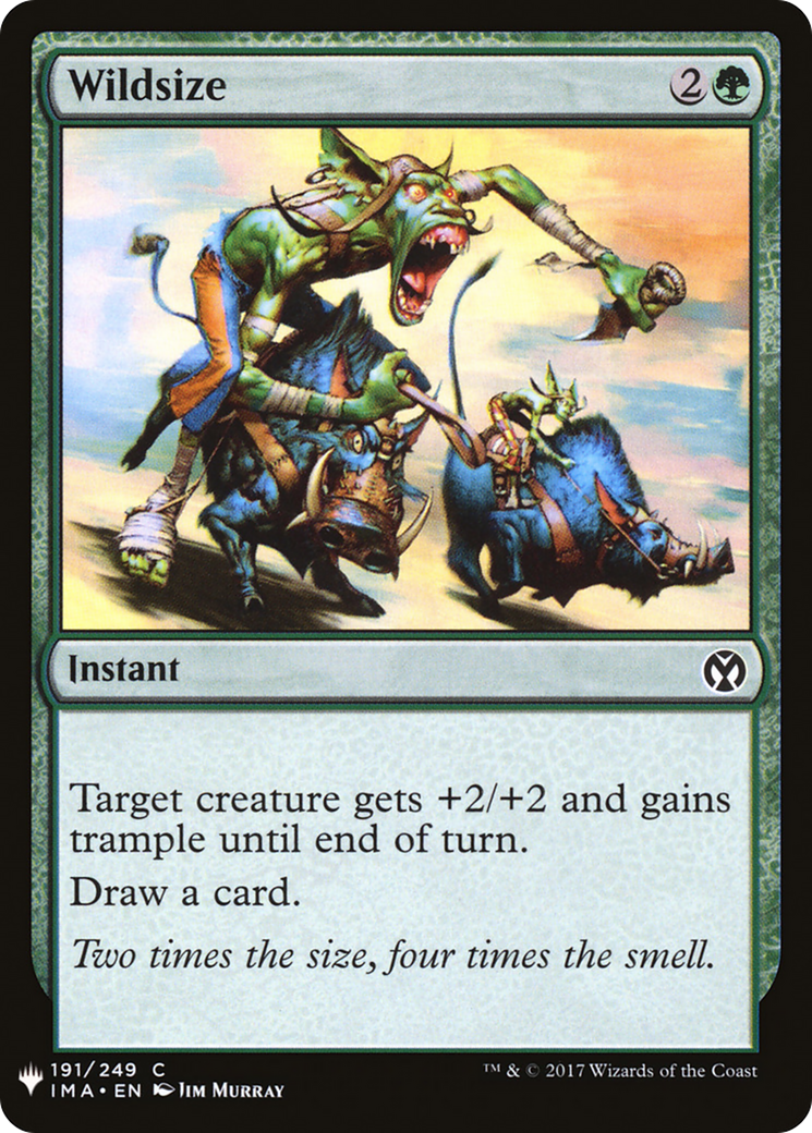 Wildsize (LIST-IMA-191) [The List]