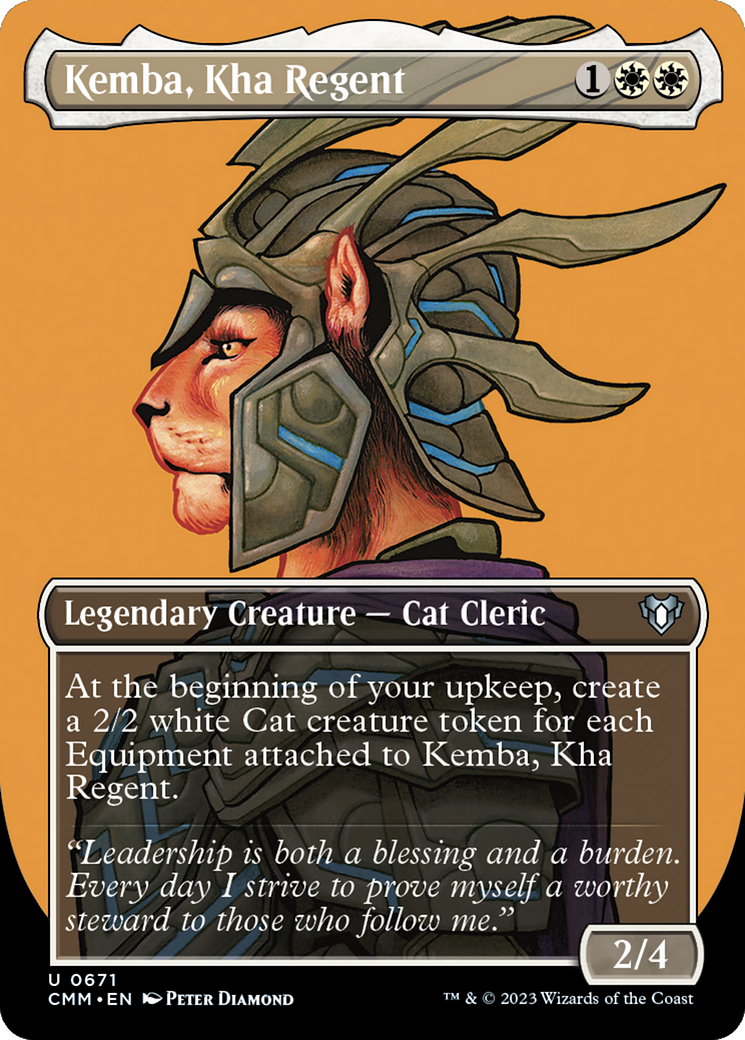 Kemba, Kha Regent (CMM-671) [Commander Masters] (Borderless)