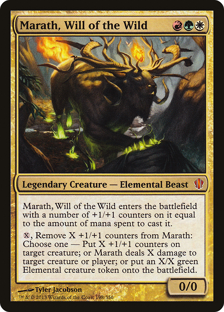 Marath, Will of the Wild (C13-198) [Commander 2013]