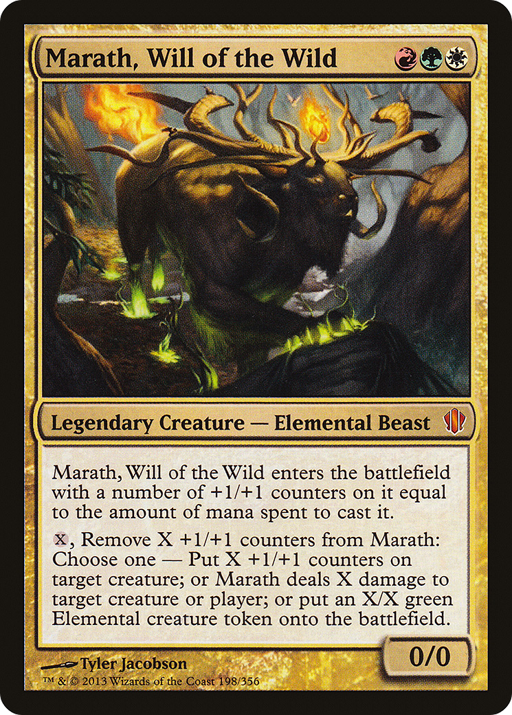 Marath, Will of the Wild (C13-198) [Commander 2013]