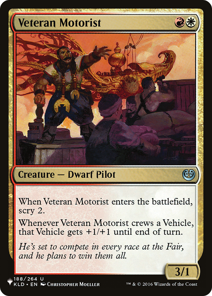 Veteran Motorist (LIST-KLD-188) [The List]