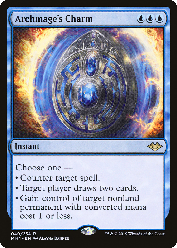 Archmage's Charm (MH1-040) [Modern Horizons] Foil