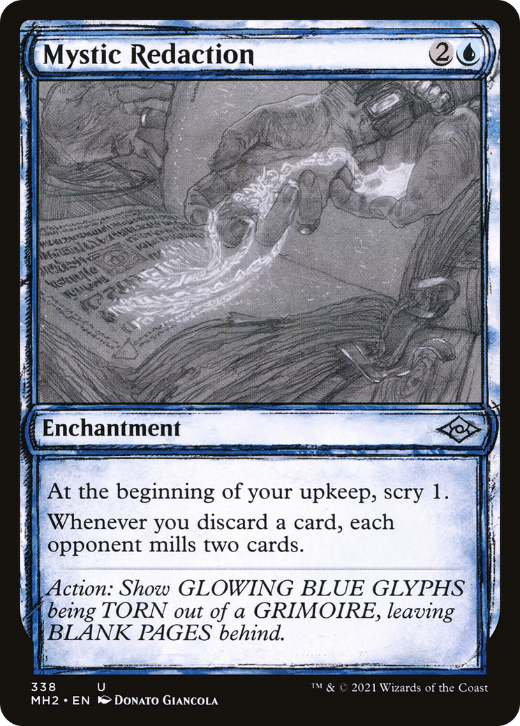 Mystic Redaction (Showcase) (MH2-338) [Modern Horizons 2]