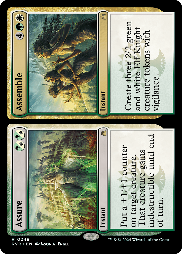 Assure // Assemble (RVR-248) [Ravnica Remastered] Foil