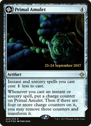 Primal Amulet (PRE-243S) [Ixalan Promos] Foil
