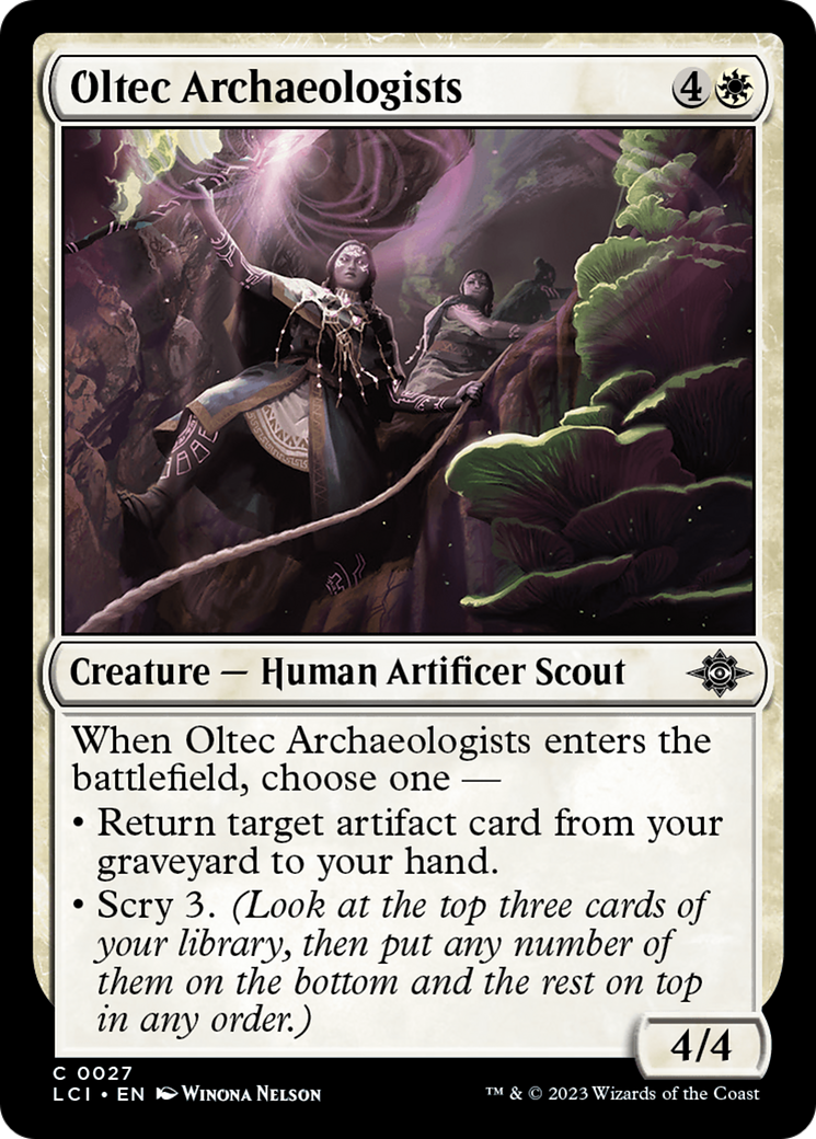Oltec Archaeologists (LCI-027) [The Lost Caverns of Ixalan]
