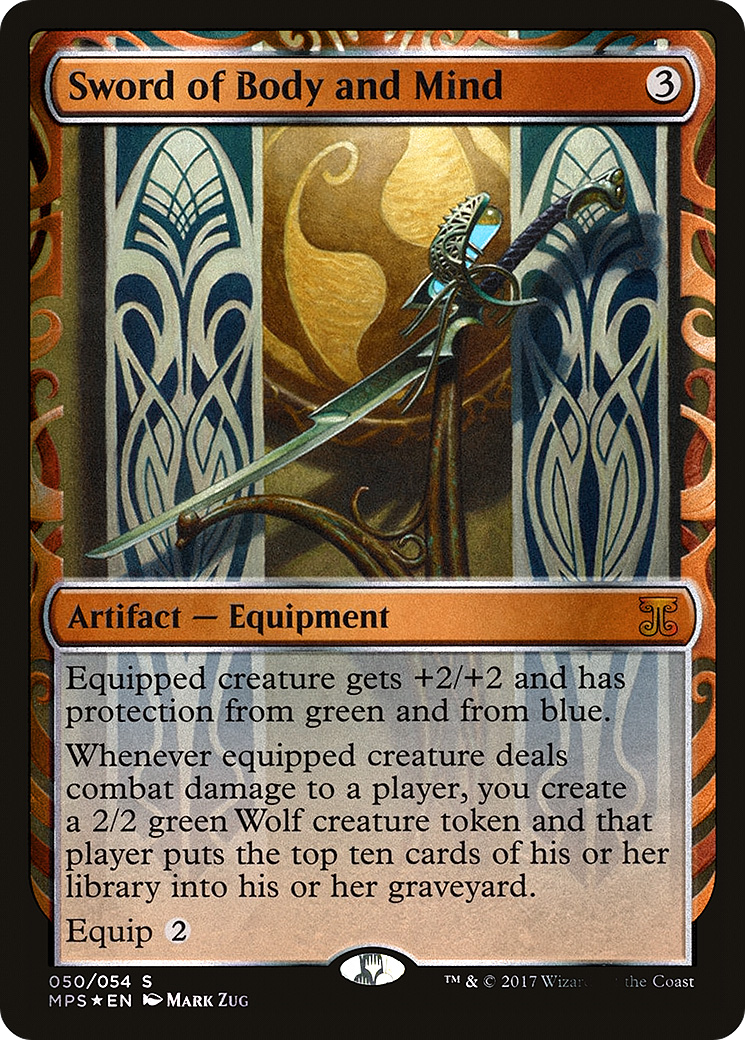 Sword of Body and Mind (MPS-050) [Kaladesh Inventions] Foil