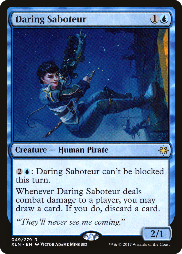 Daring Saboteur (XLN-049) [Ixalan] Foil