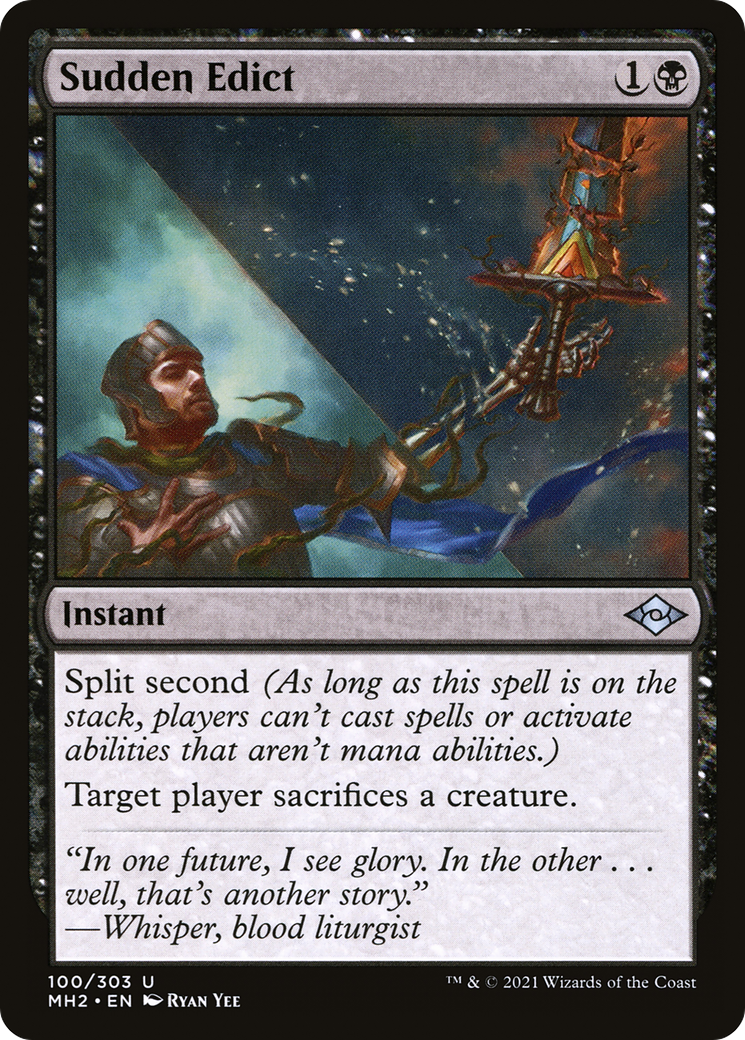 Sudden Edict (MH2-100) [Modern Horizons 2]
