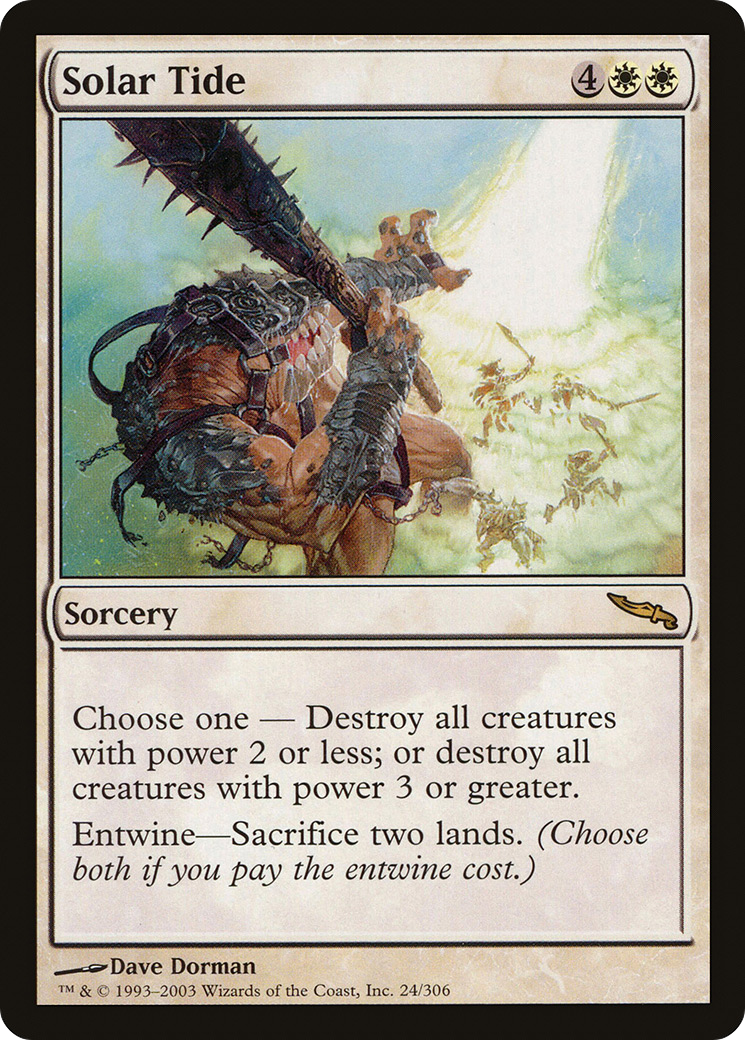 Solar Tide (MRD-024) [Mirrodin] Foil