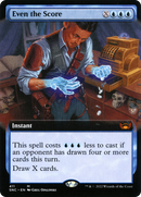 Even the Score (Extended Art) (SNC-411) [Streets of New Capenna]