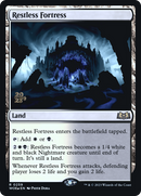 Restless Fortress (PRE-259S) [Wilds of Eldraine Promos] Foil