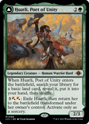 Huatli, Poet of Unity // Roar of the Fifth People (LCI-189) [The Lost Caverns of Ixalan] Foil