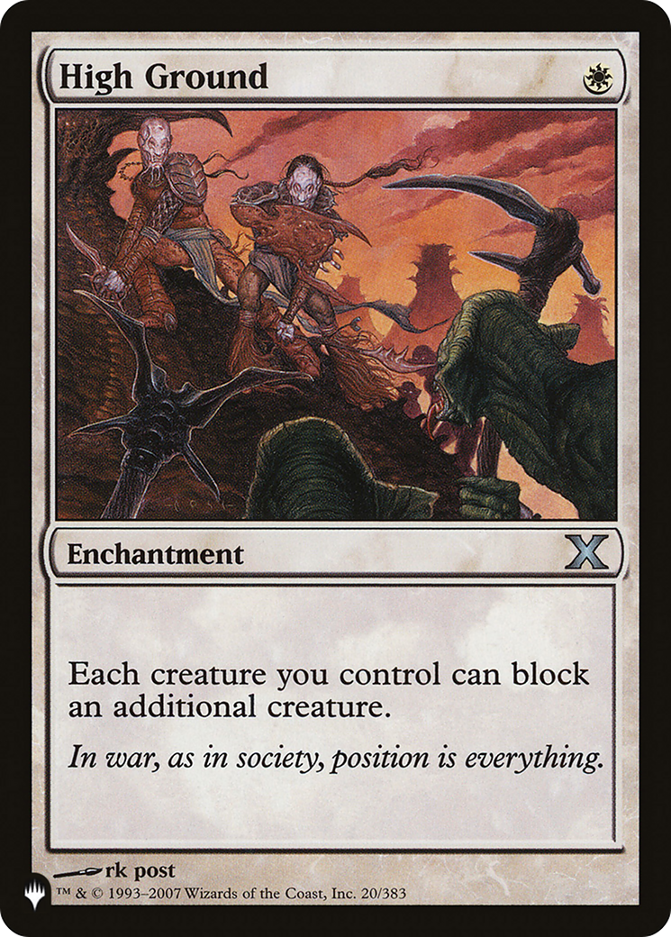 High Ground (LIST-10E-20) [The List]