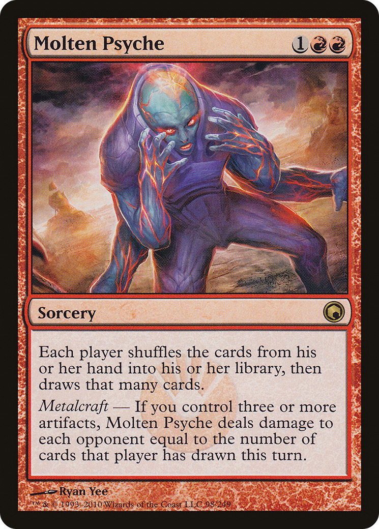 Molten Psyche (SOM-098) [Scars of Mirrodin]