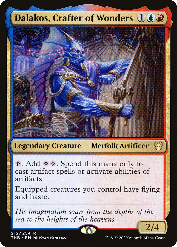 Dalakos, Crafter of Wonders (THB-212) [Theros Beyond Death]