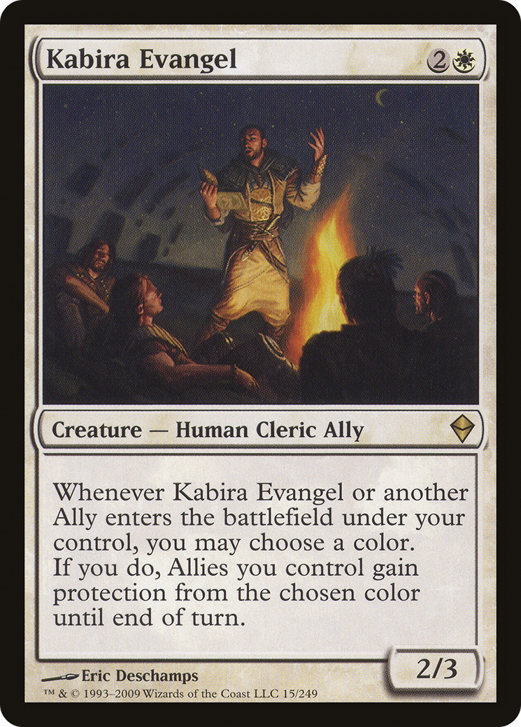 Kabira Evangel (ZEN-015) [Zendikar]