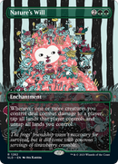 Nature's Will (SLD-1282) (Borderless) [Secret Lair Drop] Foil