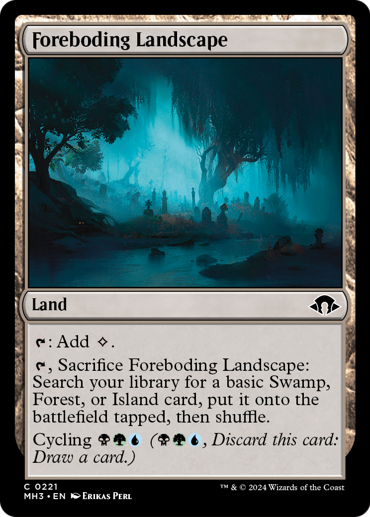 Foreboding Landscape (MH3-221) [Modern Horizons 3]