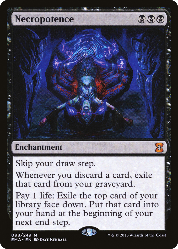 Necropotence (EMA-098) [Eternal Masters] Foil