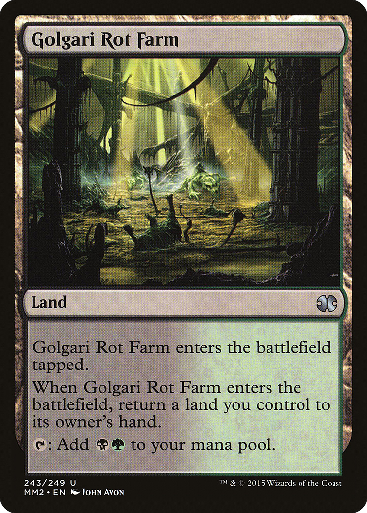 Golgari Rot Farm (MM2-243) [Modern Masters 2015]