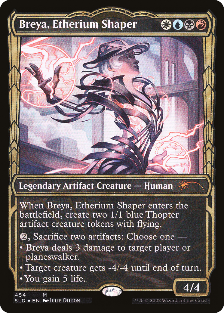 Breya, Etherium Shaper (SLD-454) [Secret Lair Drop]: (Showcase) Foil
