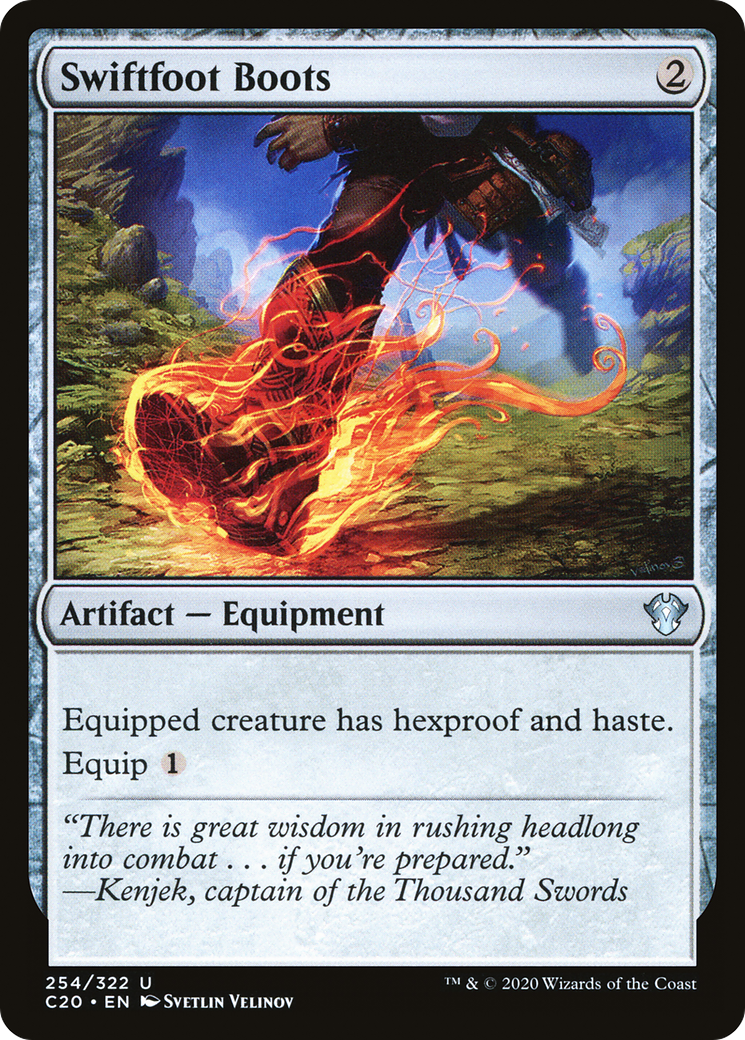 Swiftfoot Boots (C20-254) [Commander 2020]