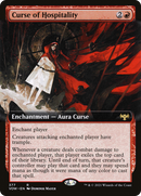 Curse of Hospitality (Extended Art) (VOW-377) [Innistrad: Crimson Vow]