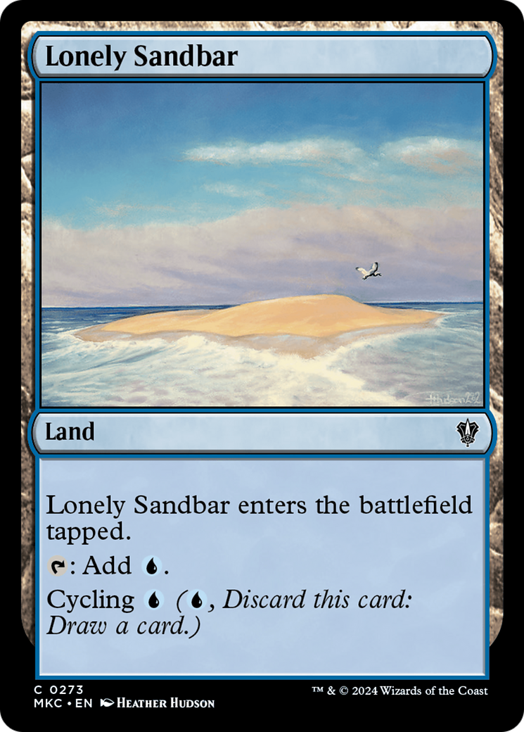 Lonely Sandbar (MKC-273) [Murders at Karlov Manor Commander]