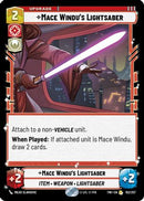 Mace Windu's Lightsaber (152/257) [Twilight of the Republic] Foil