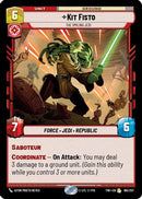 Kit Fisto - The Smiling Jedi (165/257) [Twilight of the Republic] Foil