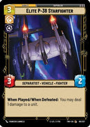 Elite P-38 Starfighter (181/257) [Twilight of the Republic] Foil