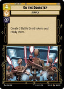 On The Doorstep (190/257) [Twilight of the Republic] Foil