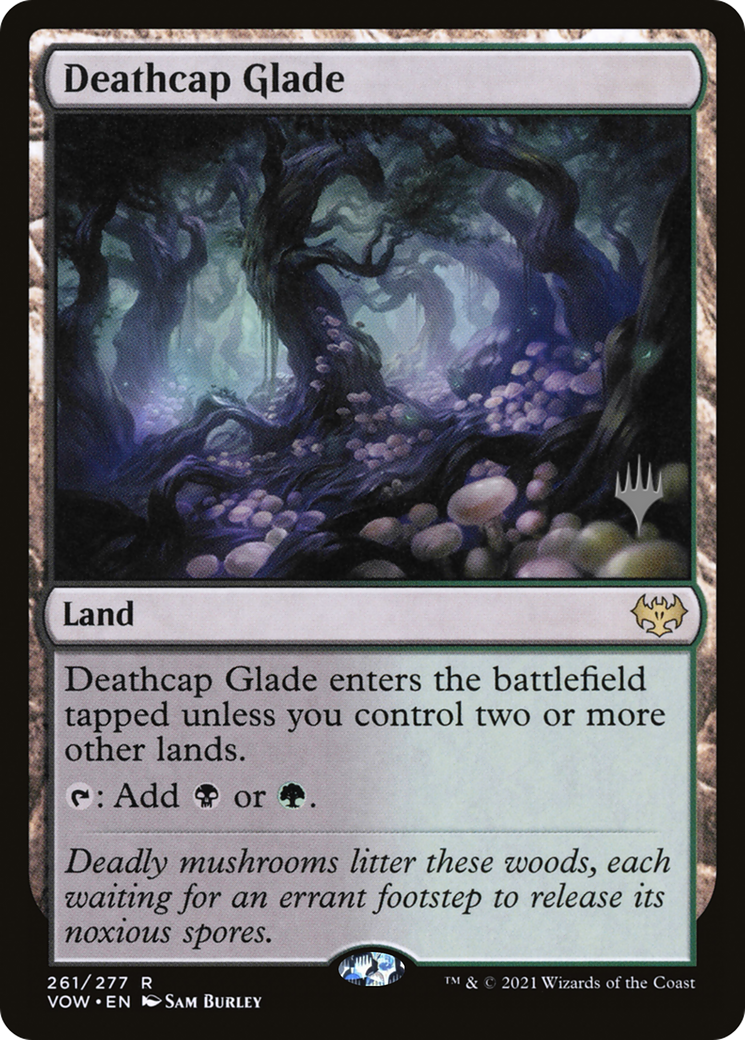 Deathcap Glade (PPDMU-261P) [Innistrad: Crimson Vow Promos] Foil