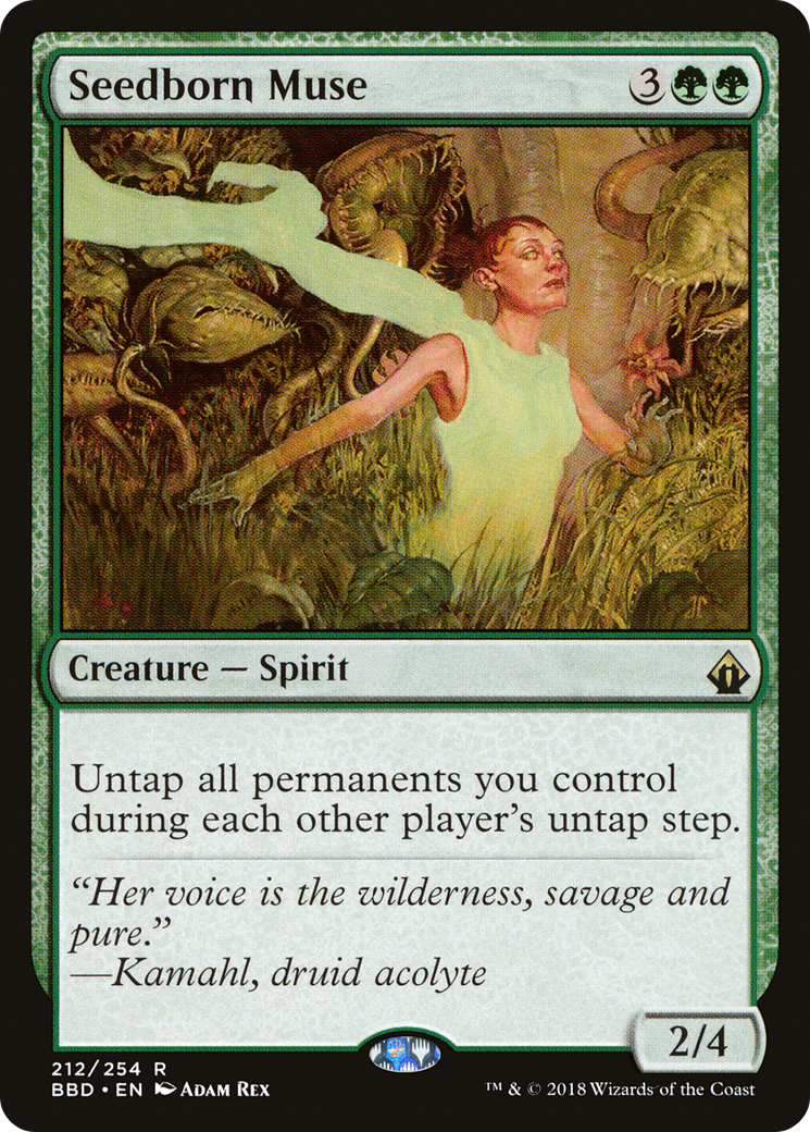 Seedborn Muse (BBD-212) [Battlebond] Foil