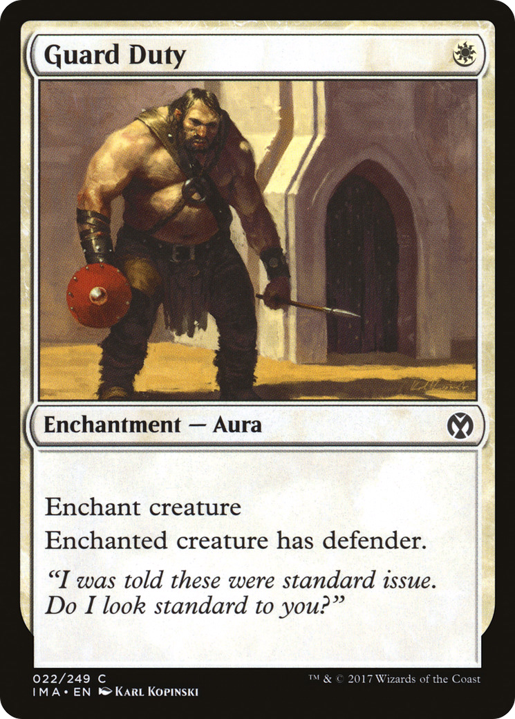 Guard Duty (IMA-022) [Iconic Masters]