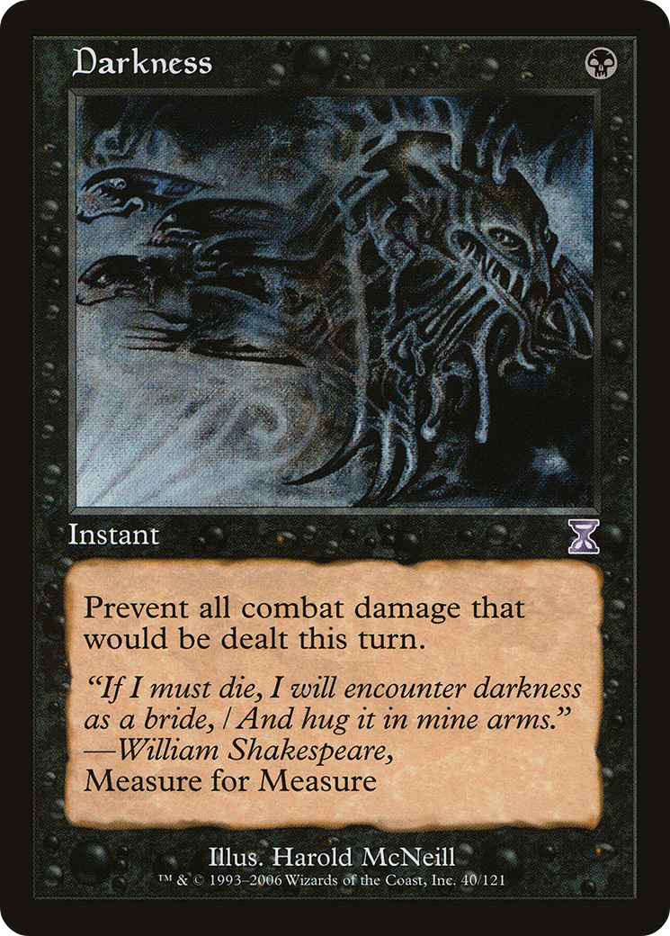 Darkness (TSB-040) [Time Spiral Timeshifted]