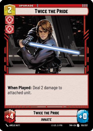 Twice the Pride (155/257) [Twilight of the Republic] Foil