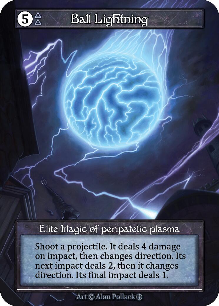Ball Lightning (Foil)  - Arthurian Legends Foil