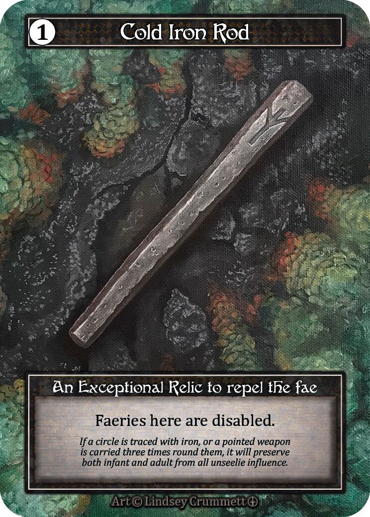 Cold Iron Rod (Foil)  - Arthurian Legends Foil