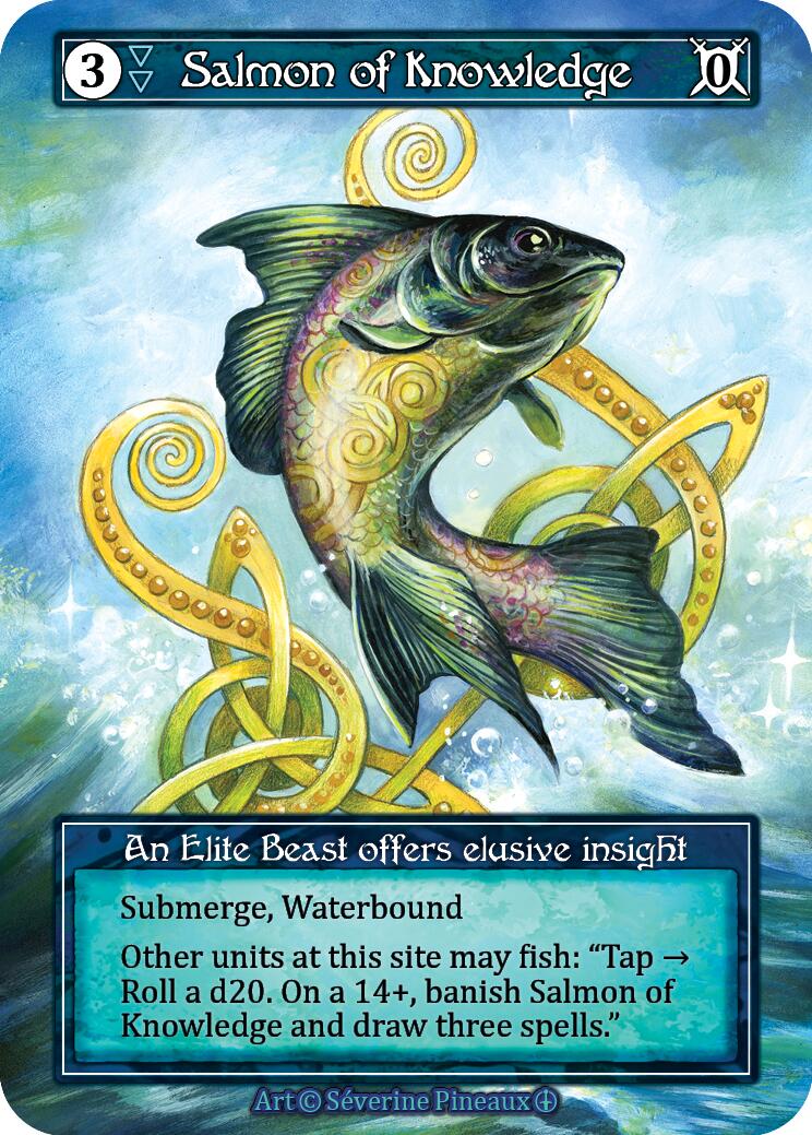 Salmon of Knowledge (Foil)  - Arthurian Legends Foil