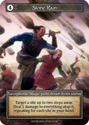 Stone Rain (Foil)  - Arthurian Legends Foil