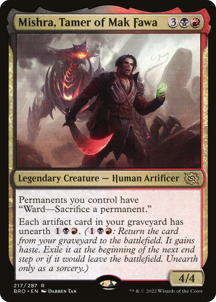 Mishra, Tamer of Mak Fawa (BRO-217) [The Brothers' War]