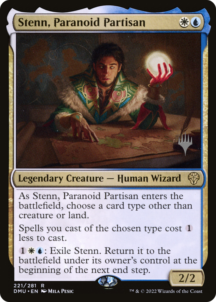 Stenn, Paranoid Partisan (PPDMU-221) [Promo Pack: Dominaria United Promos]